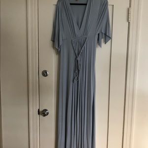 Rachel Pally Long Caftan. Light Blue. Size small